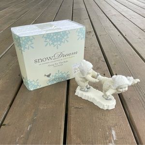 Department 56 Snow Dreams Inspired by Snowbabies Along For The Ride Figurine